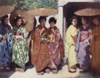 太陽の娘たち 作： Mortimer Ludington Menpes